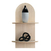 Lunar Ledges Wall shelf in Brown